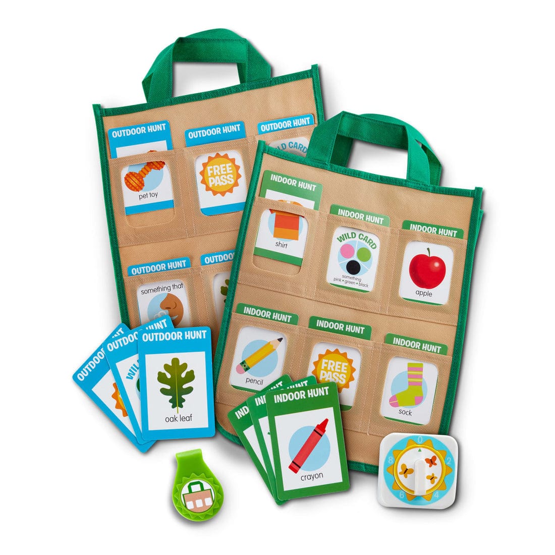 Melissa & Doug Melissa & Doug Let's Explore Indoor/Outdoor Scavenger Hunt Play Set - Little Miss Muffin Children & Home