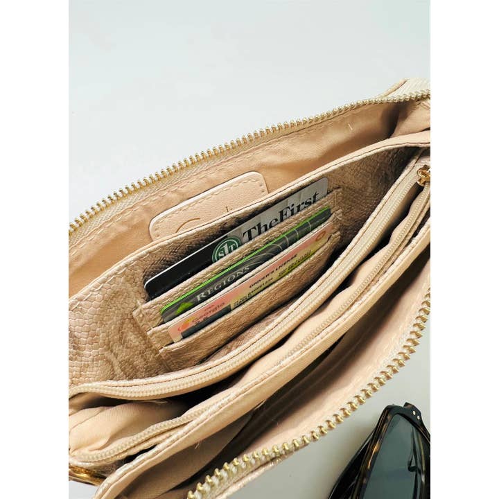 Liz Crossbody Bag in Hunter Green