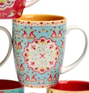 Certified International Certified International Francesca Mug, 6 Available Colors, Sold Individually - Little Miss Muffin Children & Home