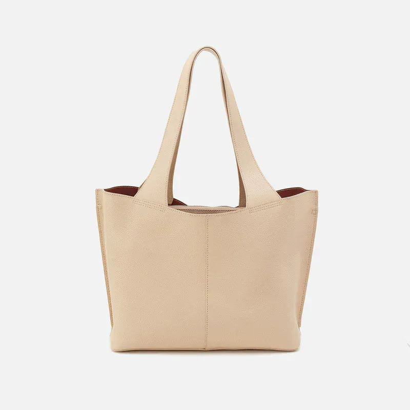 HOBO Vida Almond/Coconut Leather Tote