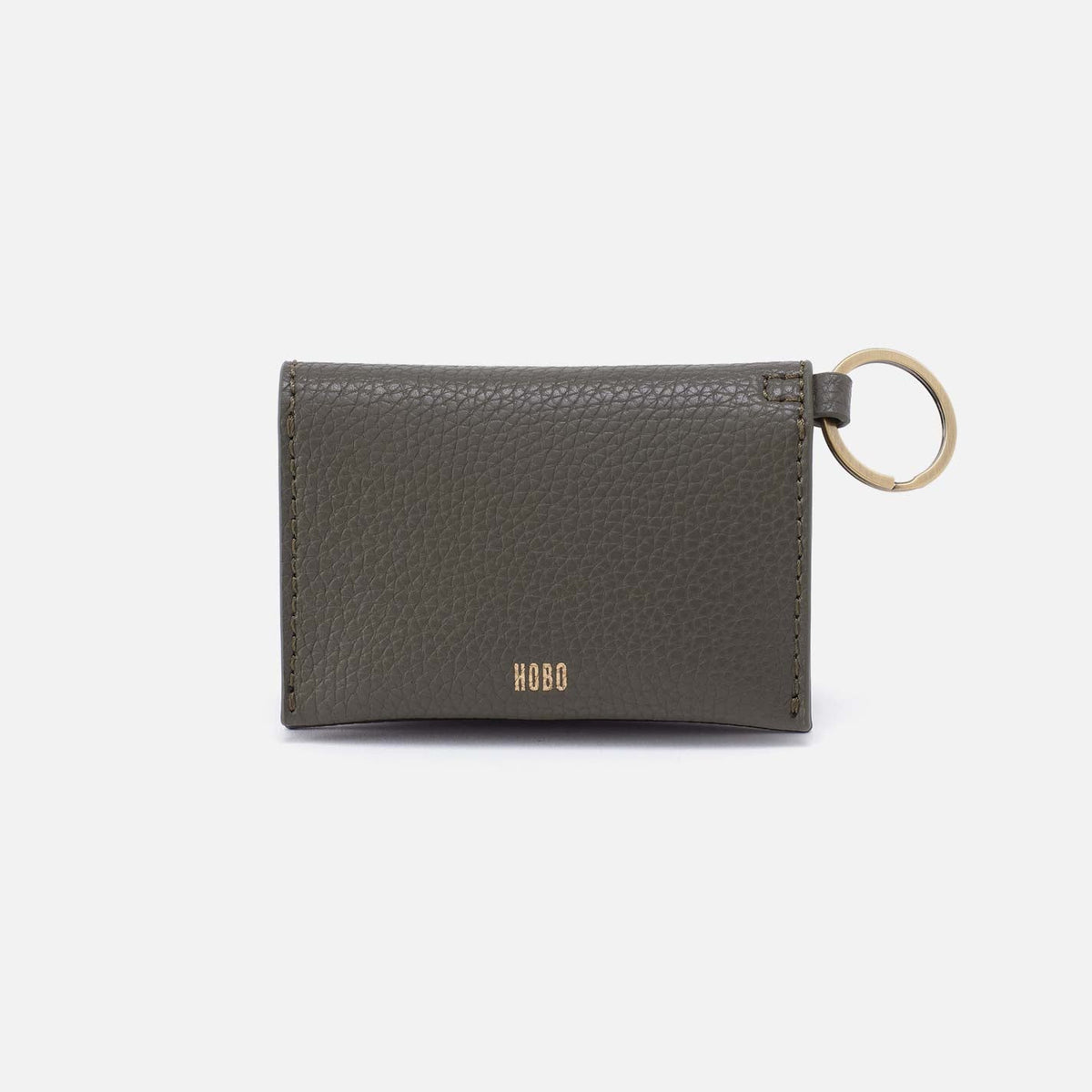 Hobo Vida Card Case in Micro Pebbled Leather, Desert Palm - Little Miss Muffin Children & Home