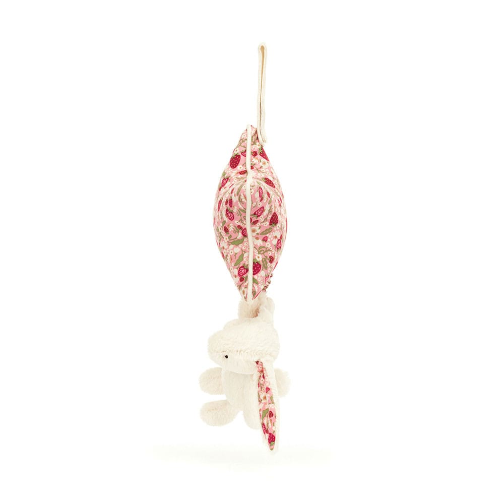 Jellycat Blossom Cream Bunny 'Berry' Musical Pull - Little Miss Muffin Children & Home