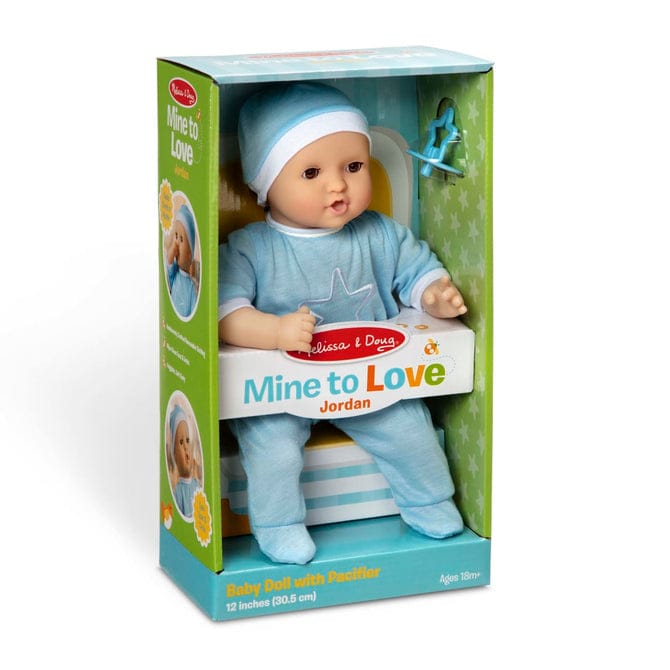 Melissa & Doug Mine To Love Jordan Doll - Little Miss Muffin Children & Home
