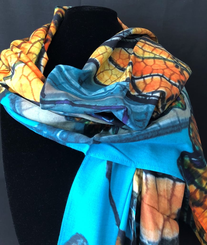 Monarch Journey Cotton Scarf