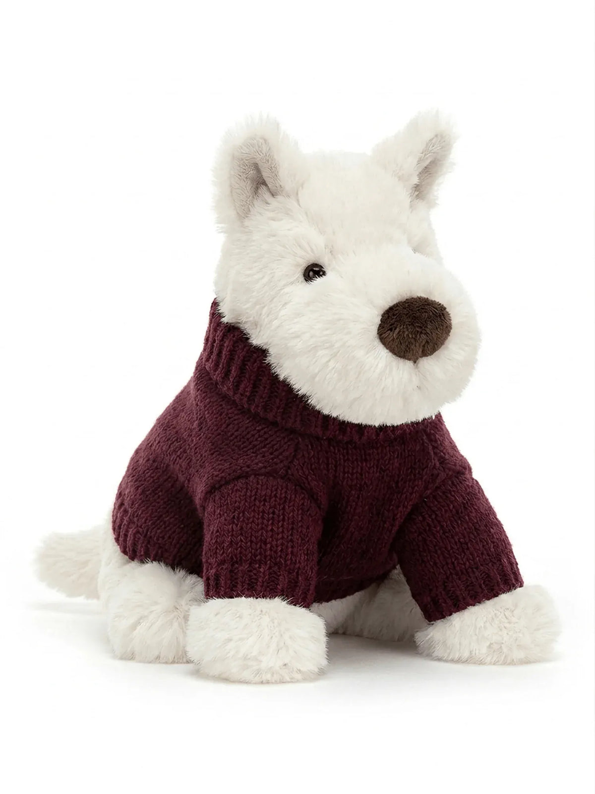 Jellycat Jellycat Munro Scottie Dog Winter Jumper Outfit - Little Miss Muffin Children & Home