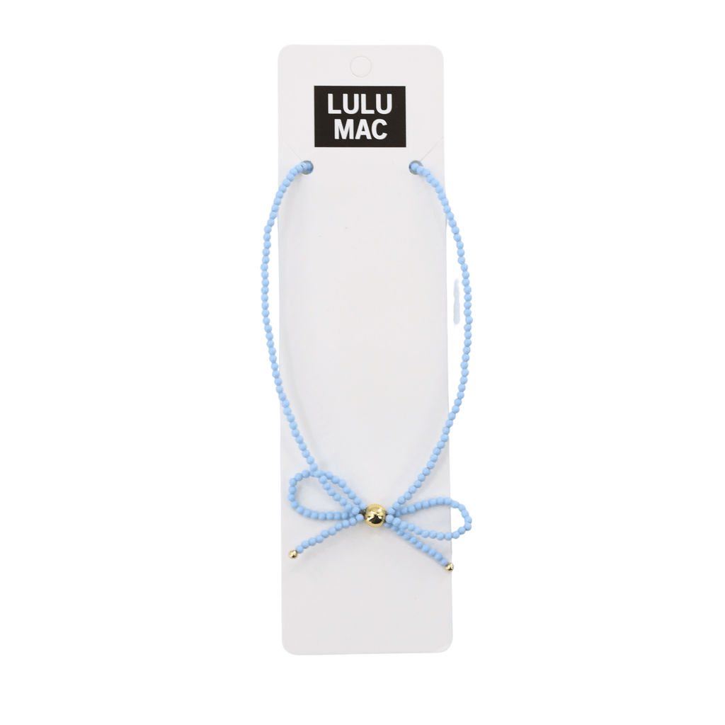 Girlie Girl Originals Girlie Girl Originals Light Blue Hair Bow - Little Miss Muffin Children & Home