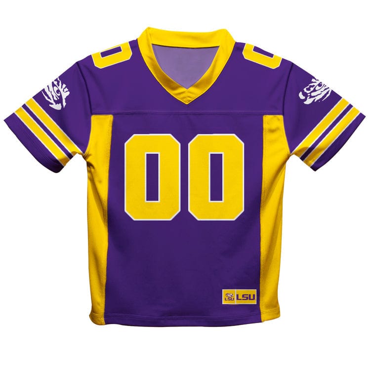 LSU Tigers football jersey for kids