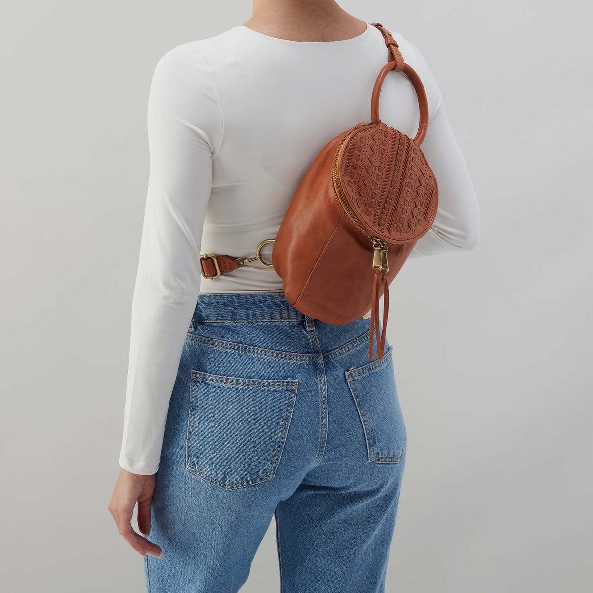 Hobo Sheila Sling Regular Washed Leather - Harvest Wheat - Little Miss Muffin Children & Home