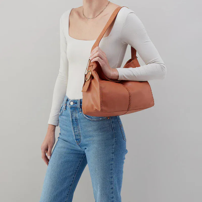 Hobo Render Shoulder Bag in Washed Leather - Little Miss Muffin Children & Home