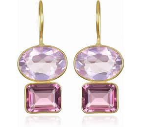 Valencia Blush & Champagne Earring