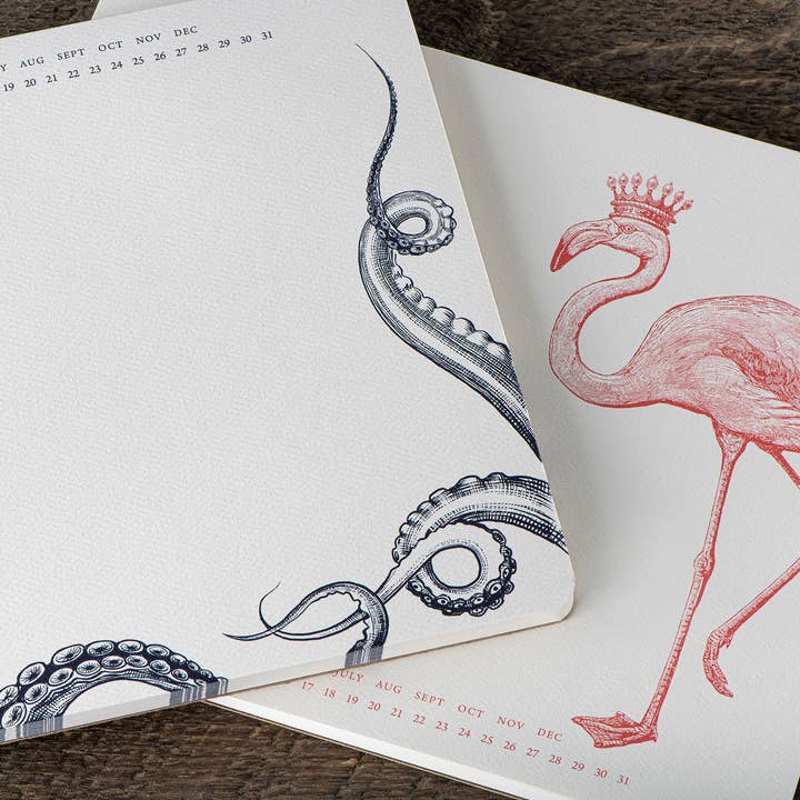 Octopus Undulation Mousepad Notepad