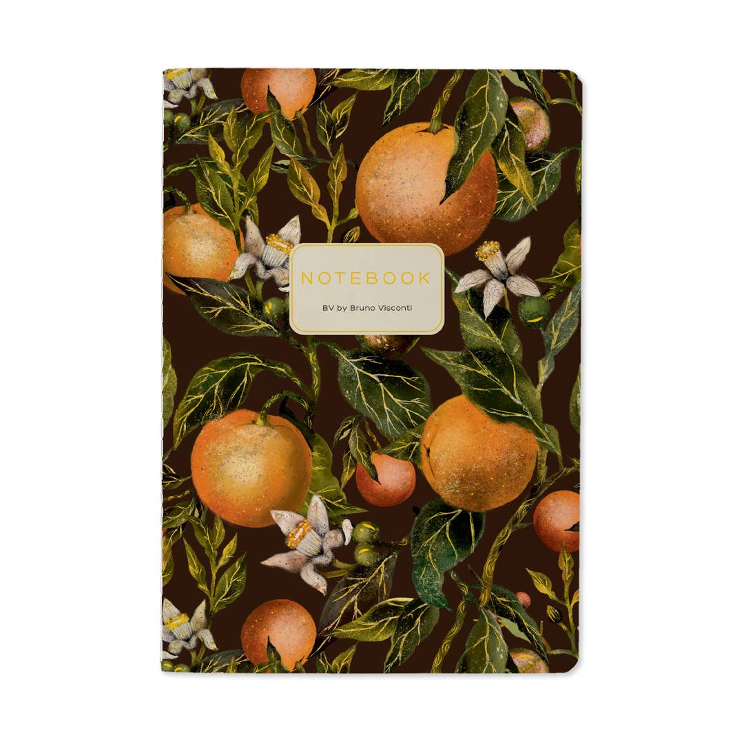 Oranges & Blossoms Notebook