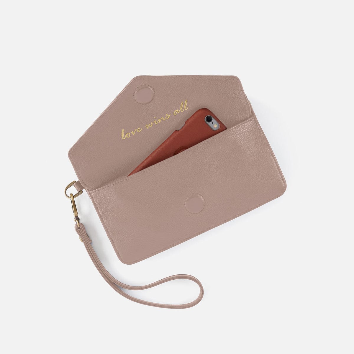 Hobo Goldie Wristlet in Pebbled Leather - Warm Adobe - Little Miss Muffin Children & Home