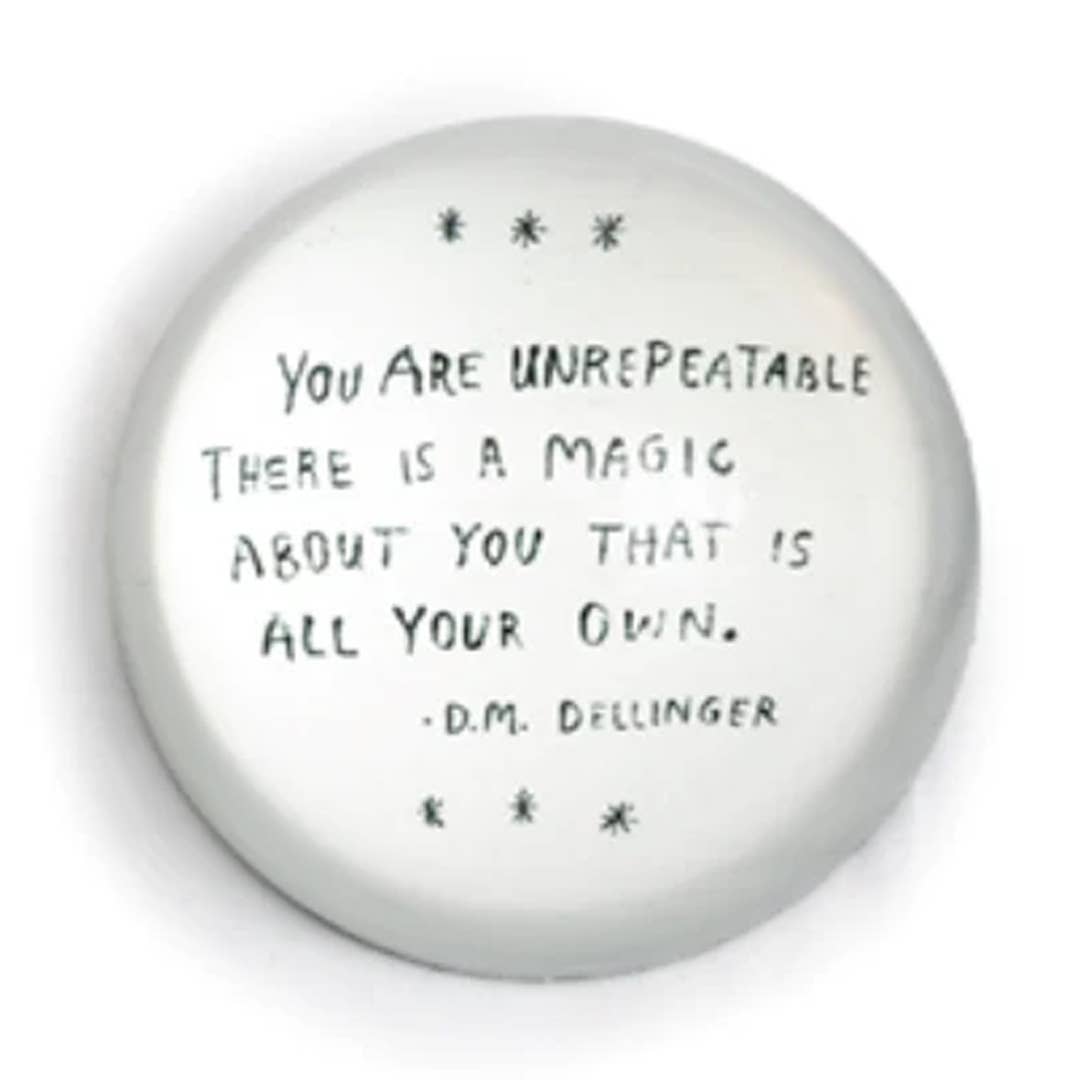 Sugarboo You Are Unrepeatable Paperweight