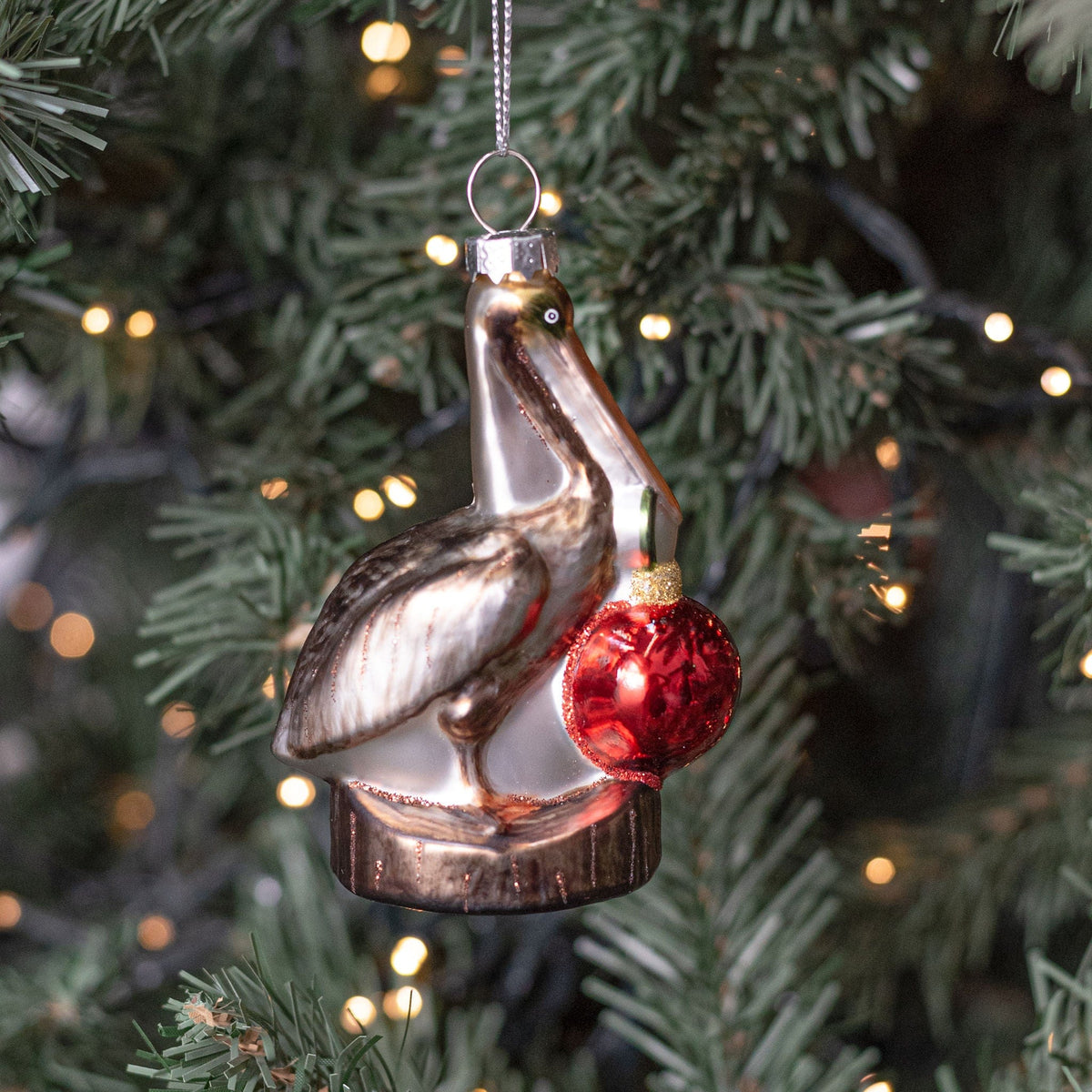 The Parish Line The Parish Line Pelican Ornament - Little Miss Muffin Children & Home