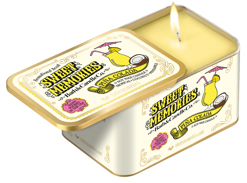 Tinte Cosmetics Sweet Memories Candle Tin - Little Miss Muffin Children & Home