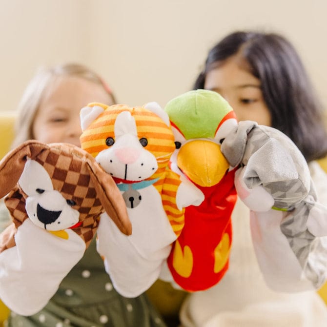 Melissa & Doug Playful Pets Hand Puppets - Little Miss Muffin Children & Home