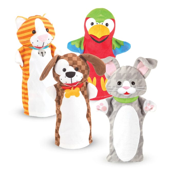 Melissa & Doug Playful Pets Hand Puppets - Little Miss Muffin Children & Home