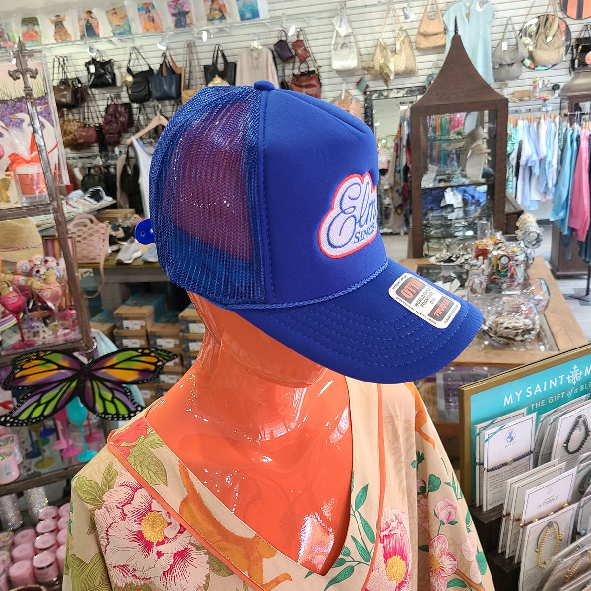 Whereable Art Whereable Art Elmer's Nostalgic Trucker Hat - Little Miss Muffin Children & Home