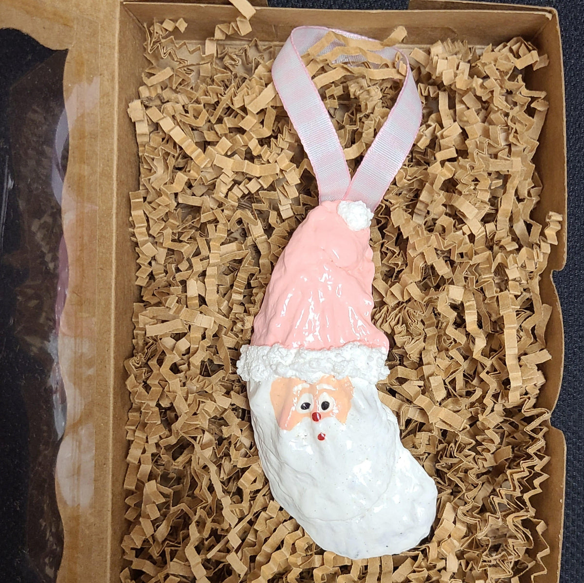 Sea Pine Art & Design Sea Pine Art & Design Baby's First Christmas Oyster Santas Ornament - Little Miss Muffin Children & Home