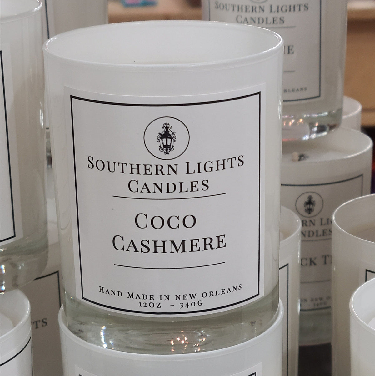 Southern Lights Southern Lights 12oz White Tumbler Candle - Little Miss Muffin Children & Home
