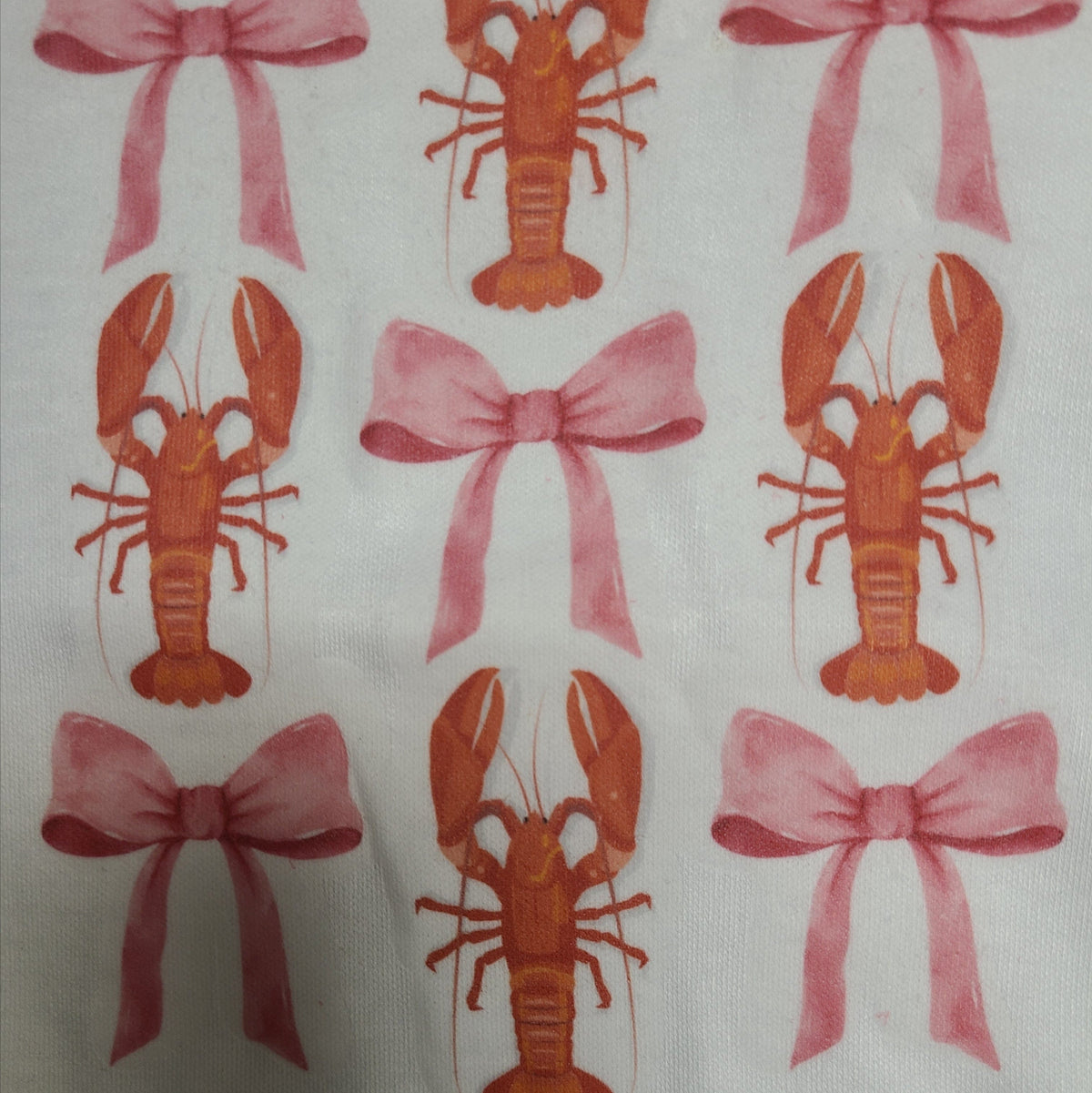 Created by Carol LLC Created by Carol Crawfish and Bows Coquette Onesie - Little Miss Muffin Children & Home