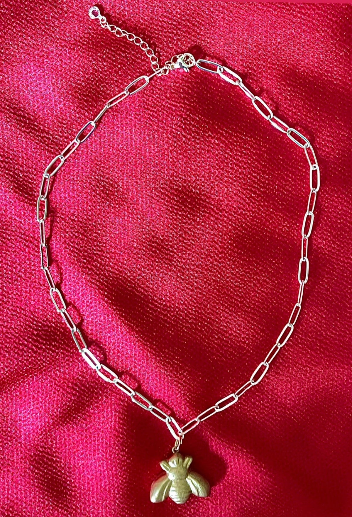 Carol Cassisa Carol Cassisa Mignonne Bee Paper Clip Necklace - Little Miss Muffin Children & Home