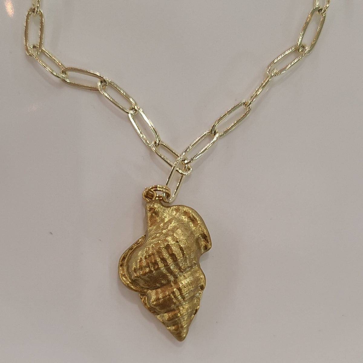 Carol Cassisa Shell Paper Clip Necklace - Little Miss Muffin Children & Home