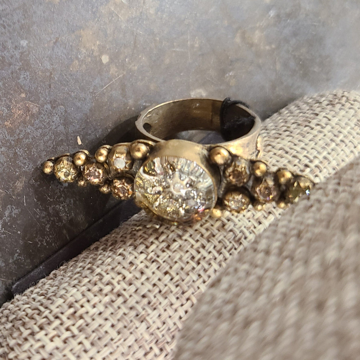 Virgins Saints & Angels Pink Dust Fay Wing Star Ring Size 6 - Little Miss Muffin Children & Home