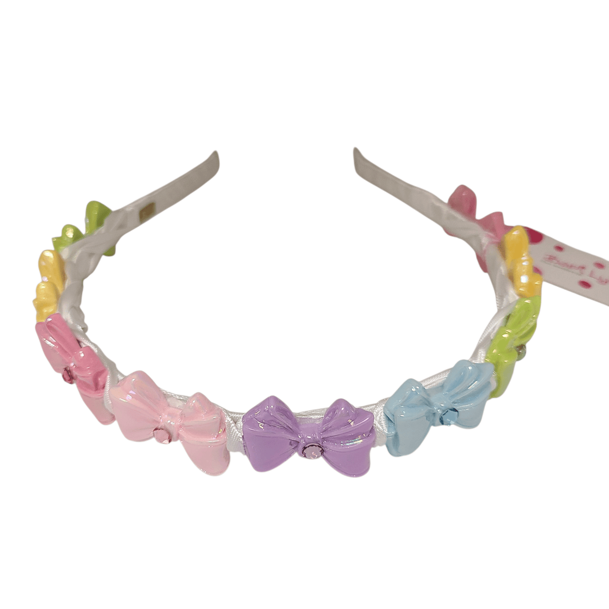 Bari Lynn Bow On Thin Headband - Little Miss Muffin Children & Home