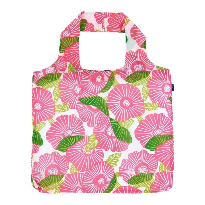 Poppy Papaver Blu Bag Reusable Shopper Tote