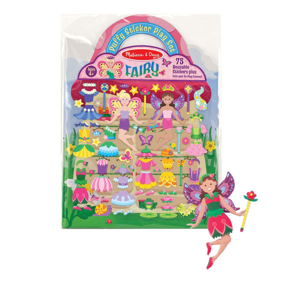 Melissa & Doug Fairy Puffy Sticker Play Set - Little Miss Muffin Children & Home