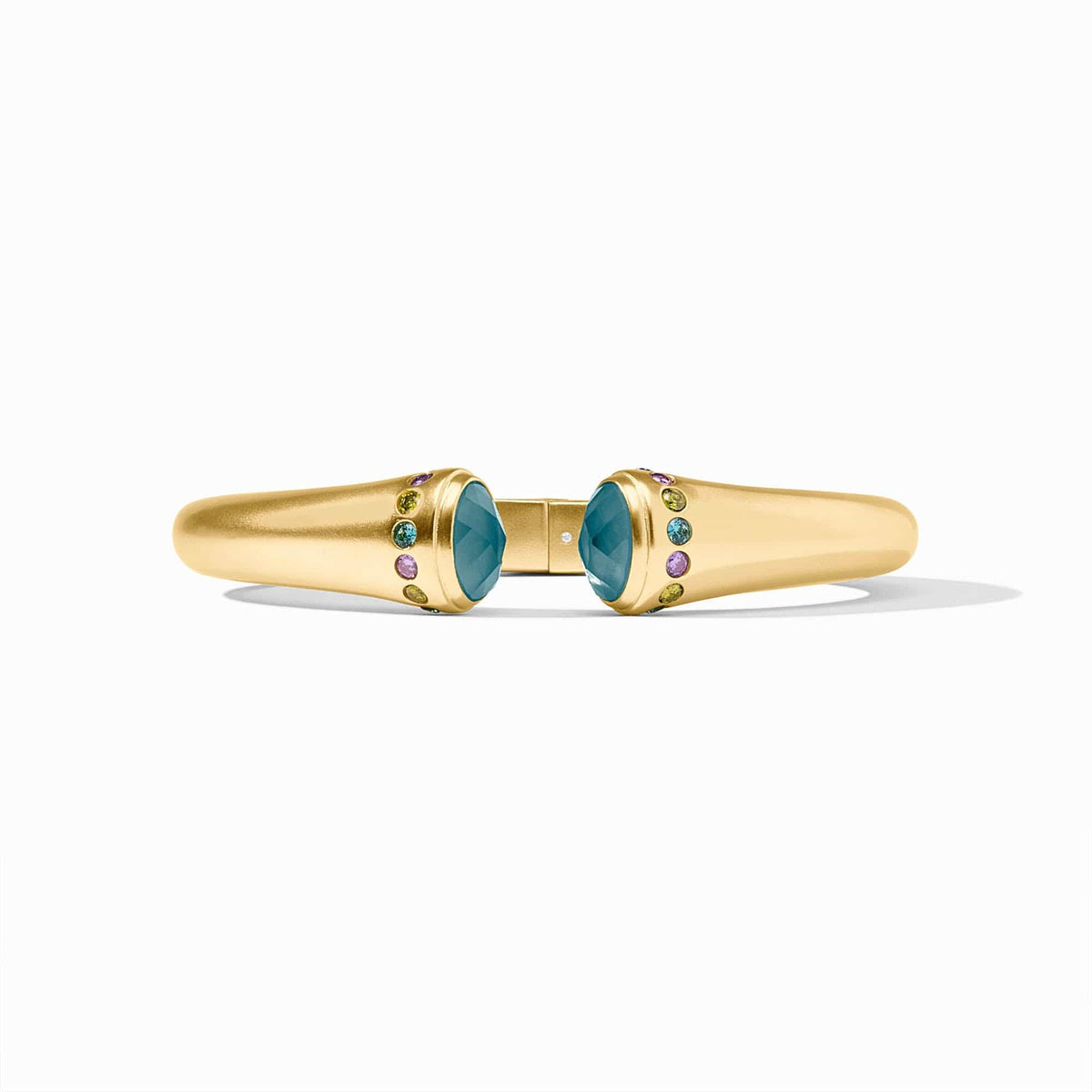 Rainbow Demi Cuff with Iridescent Montana Blue