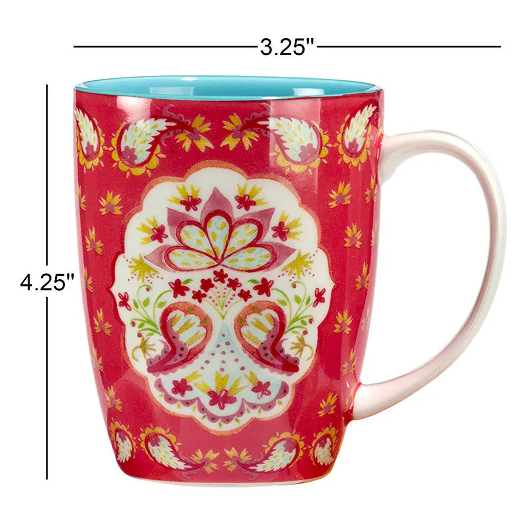 Certified International Certified International Francesca Mug, 6 Available Colors, Sold Individually - Little Miss Muffin Children & Home