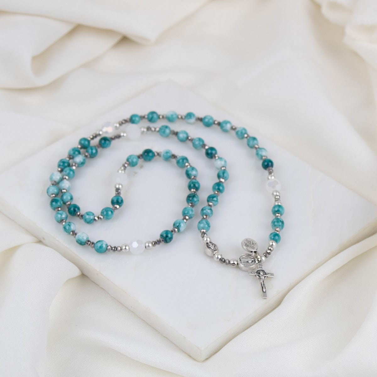 My Saint My Hero My Saint My Hero Miracles Rosary Wrap Bracelet - Little Miss Muffin Children & Home