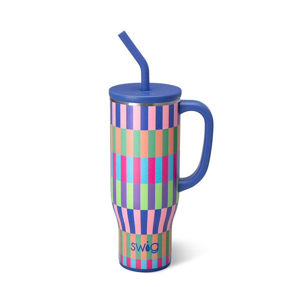 Swig Life Brite Stripe Mega Mug (30oz) - Little Miss Muffin Children & Home
