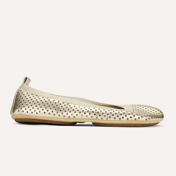 Gold Metallic Perforated Samara
