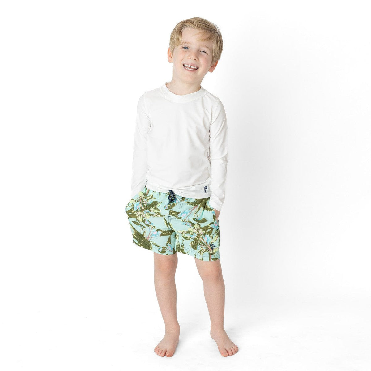 Shade Critters Mint Tropics Boys Trunks - Little Miss Muffin Children & Home