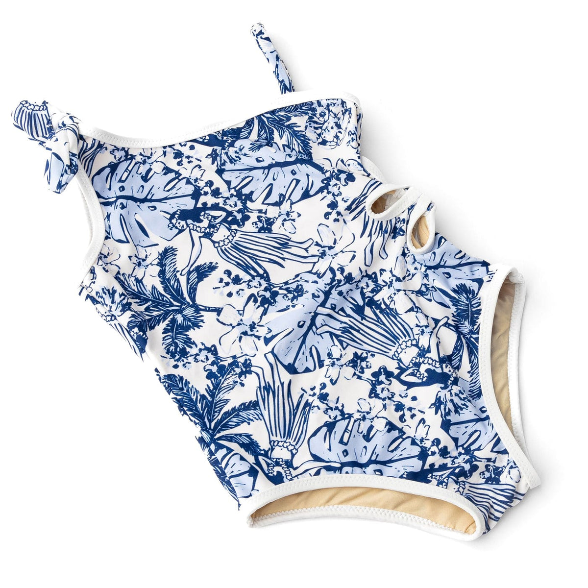 Shade Critters Shade Critters One Piece Daisy Cut Out Swimsuit - Tiki Tides - Little Miss Muffin Children & Home