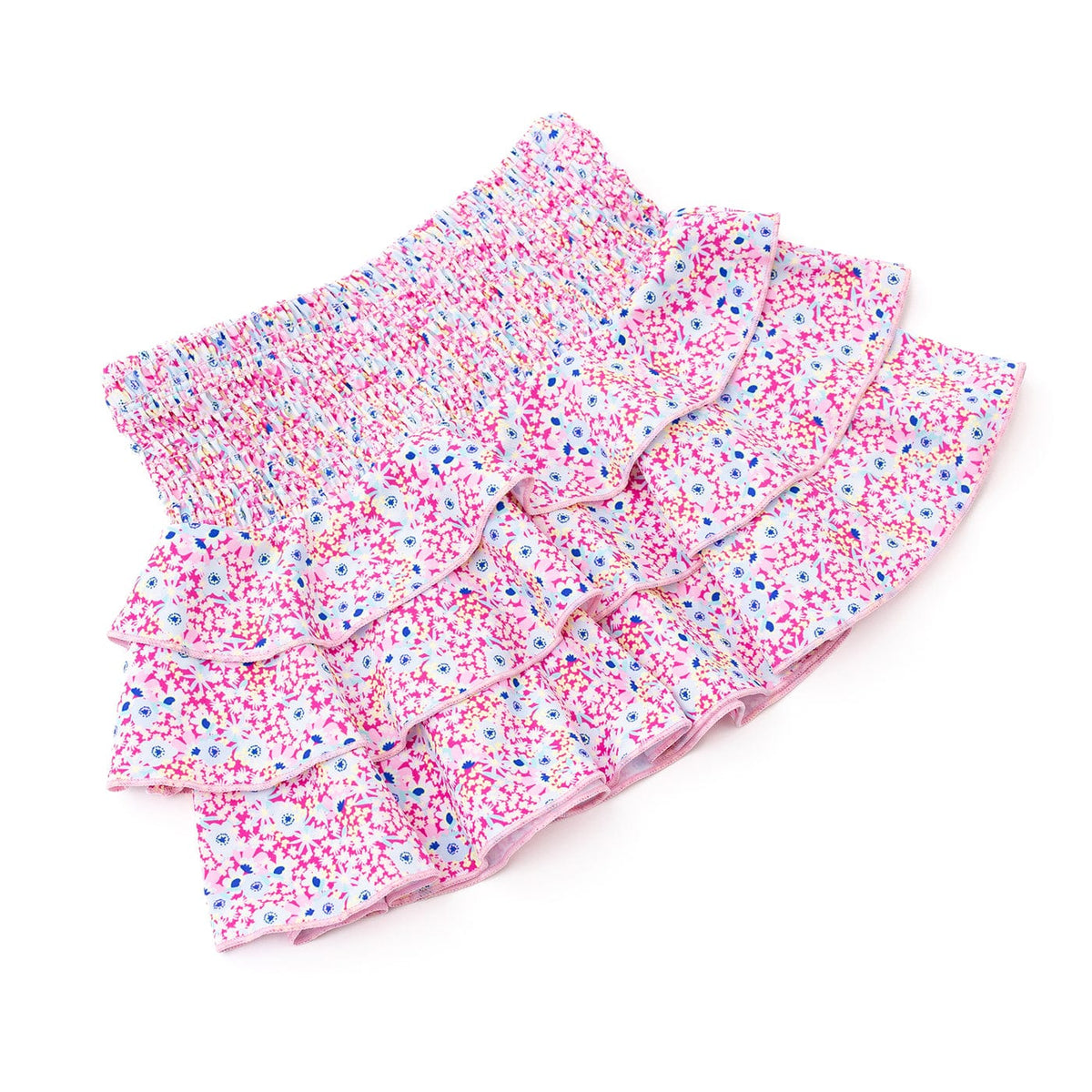 Shade Critters Electric Ditsy Smocked Skirt - Little Miss Muffin Children & Home
