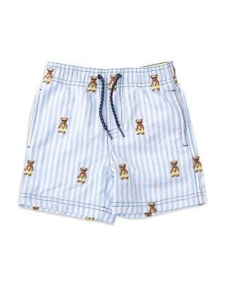 H2O & Embroidered Teddy Icon Boys Trunks