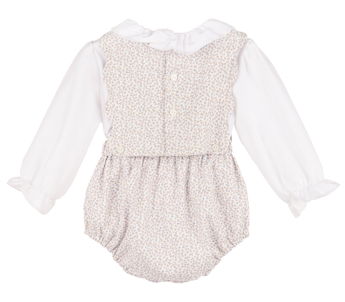 BB Blooms OG Girl Overall, Blue