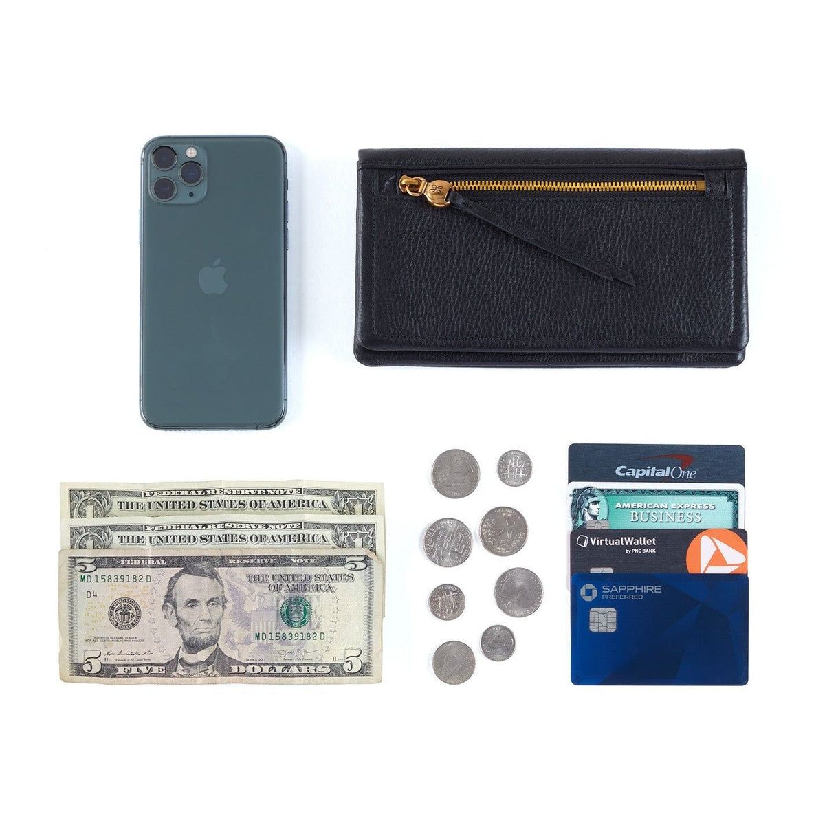 Hobo Hobo Lumen Continental Wallet in Pebbled Leather - Little Miss Muffin Children & Home