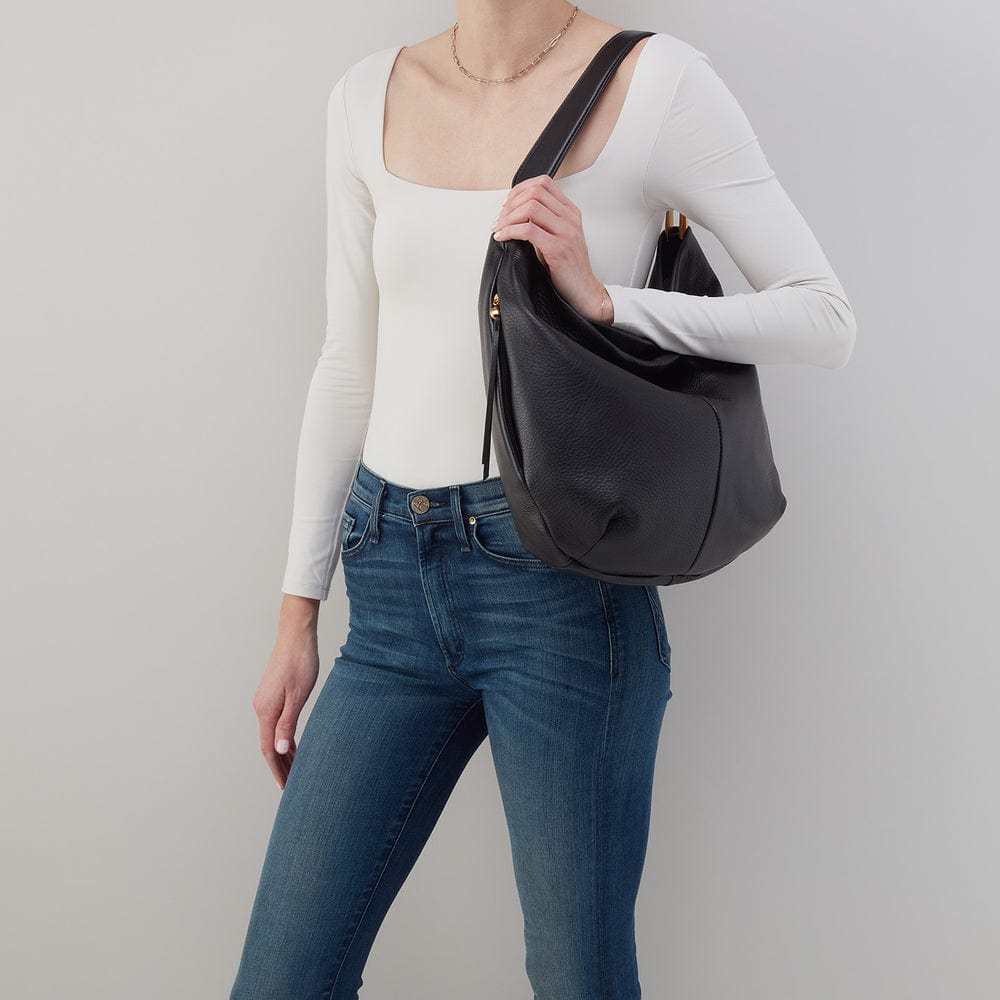 Hobo Hobo Harley Hobo In Pebbled Leather - Little Miss Muffin Children & Home