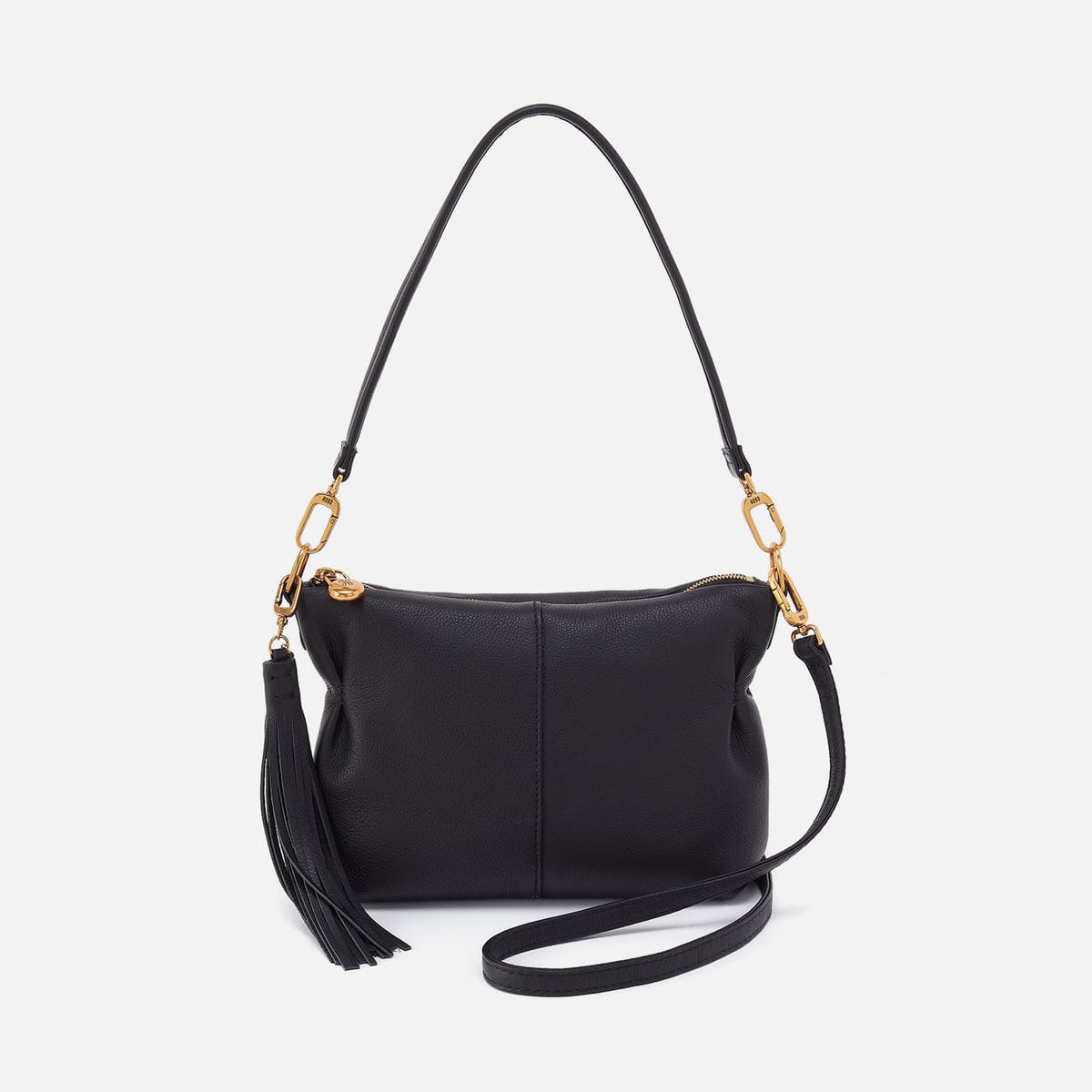 Hobo Kori Crossbody in Pebbled Leather - Black - Little Miss Muffin Children & Home