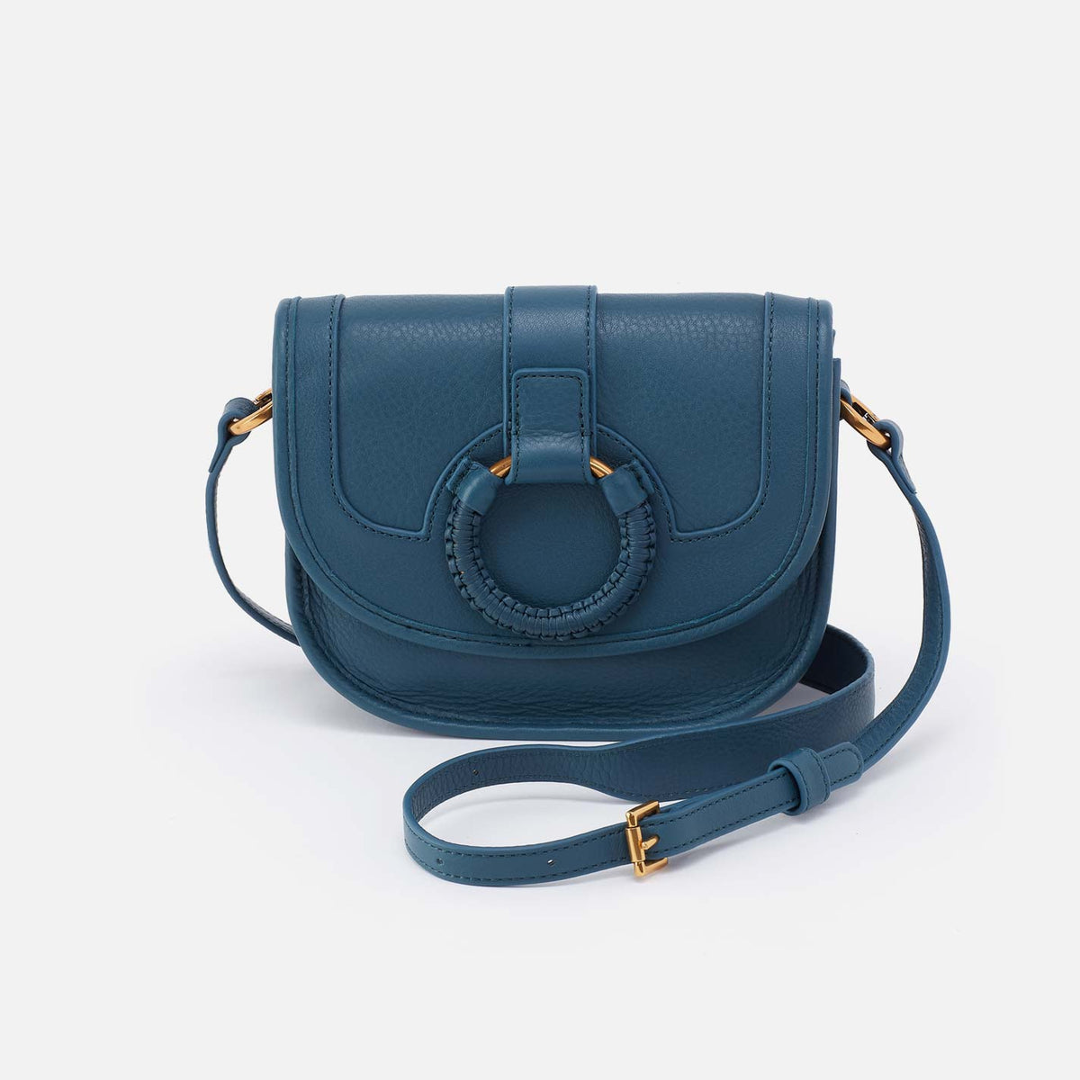 Hobo Kiva Small Crossbody in Pebbled Leather, Peacock Feather - Little Miss Muffin Children & Home