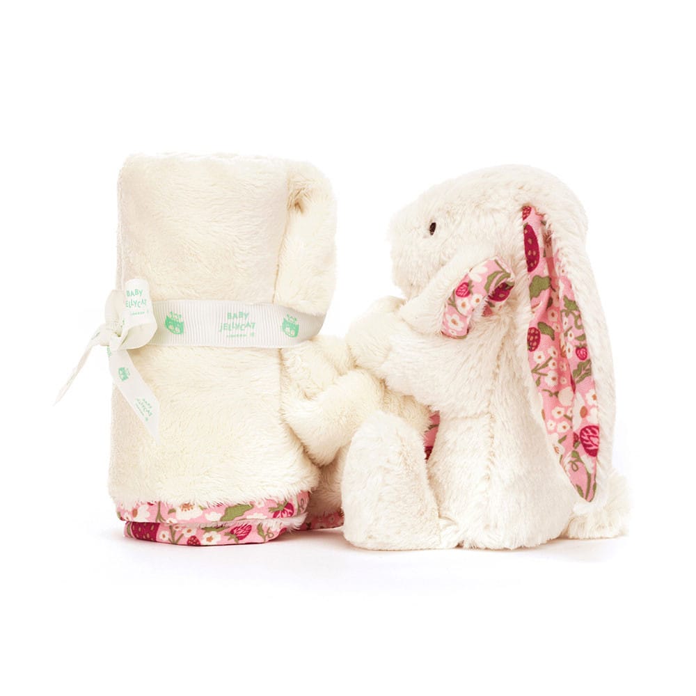 Jellycat Blossom Cream Bunny 'Berry' Soother - Little Miss Muffin Children & Home