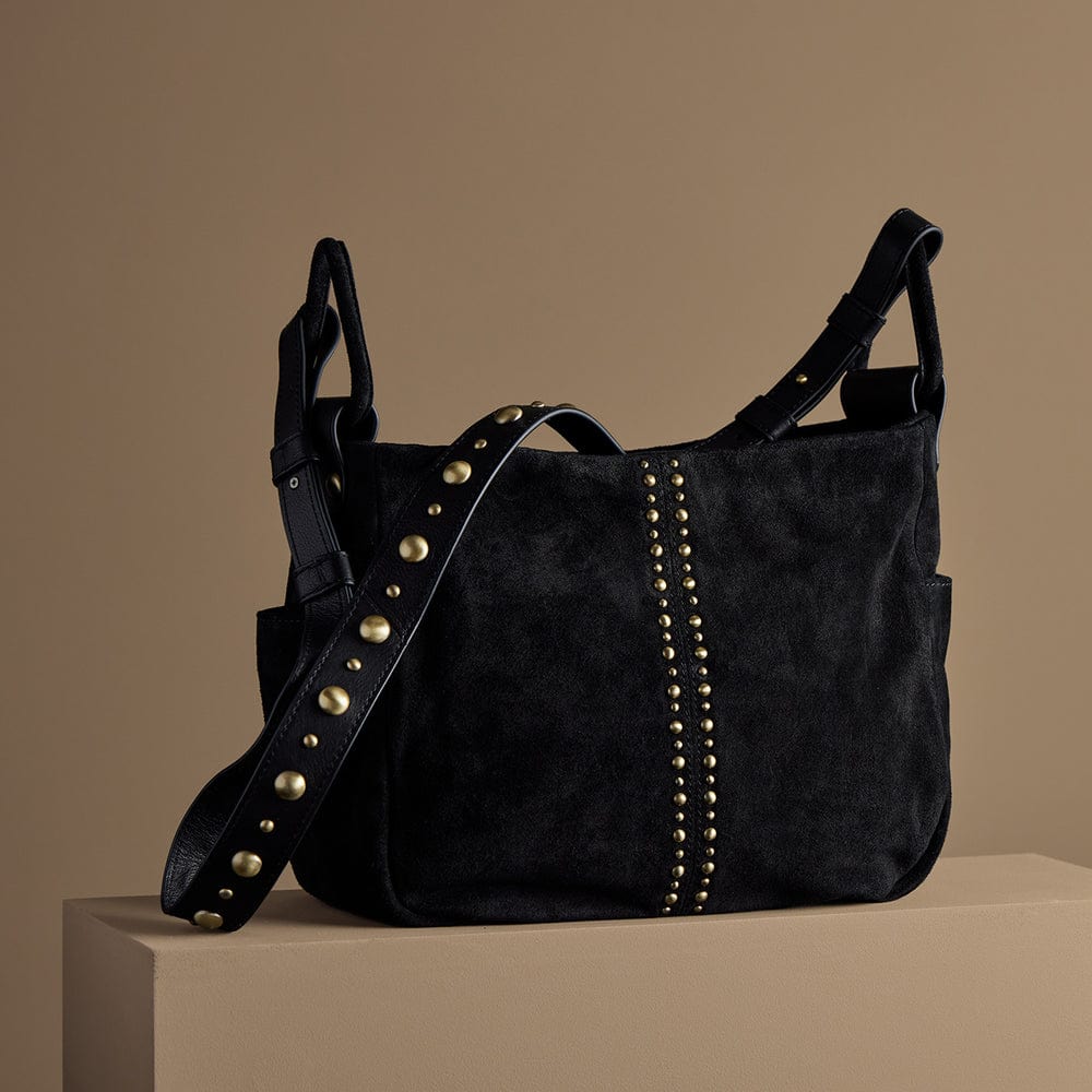 Hobo Hobo Sheila Crossbody In Polished Suede Leather - Little Miss Muffin Children & Home