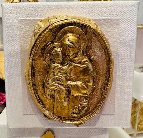 Dana Manly Art Dana Manly Art St Anthony 4x4 - Little Miss Muffin Children & Home
