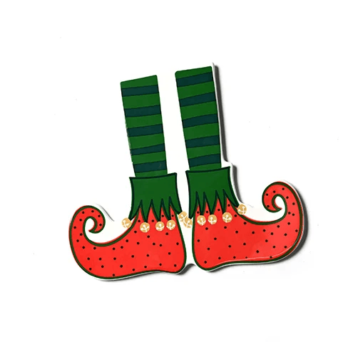 Happy Everything! Jingle Elf Boots Attachment, 2 Available Sizes - Little Miss Muffin Children & Home